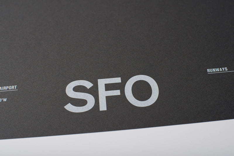SFO: San Francisco International Screenprint