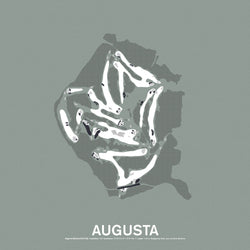Augusta National Golf Club Screenprint Poster