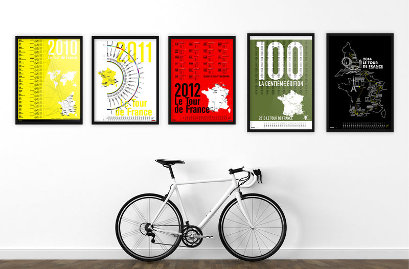 2014 Tour de France Screen Print
