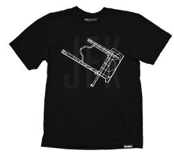 JFK: John F. Kennedy International Underlay Code T-Shirt