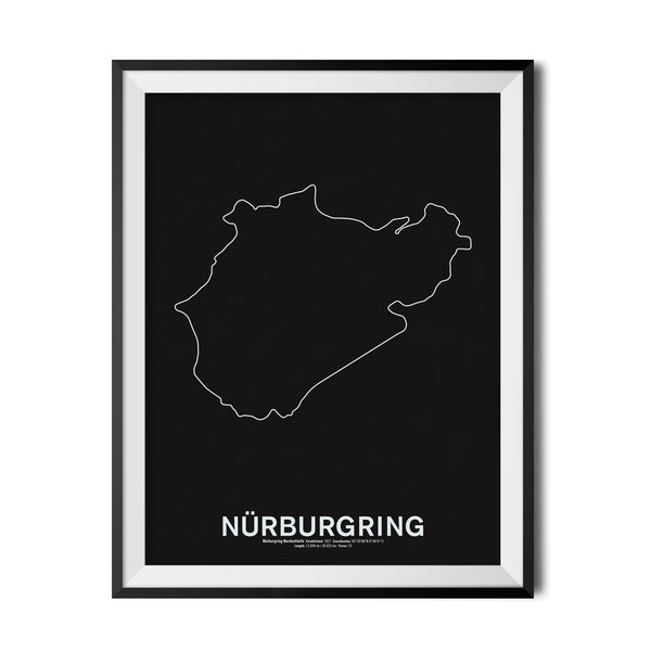 Nürburgring Nordschleife Screenprint