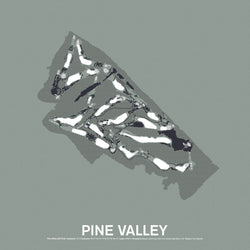 Pine Valley Golf Club Screenprint Poster