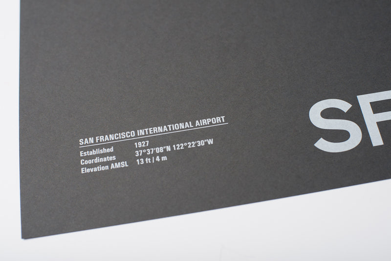 SFO: San Francisco International Screenprint