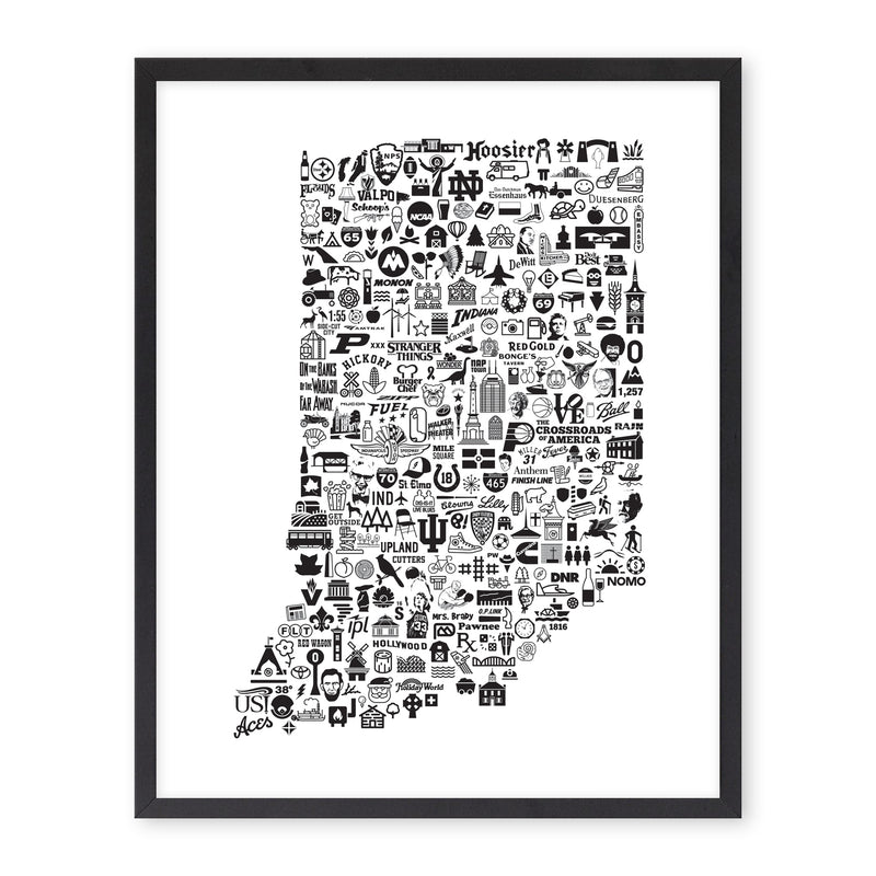Icon Series: State of Indiana