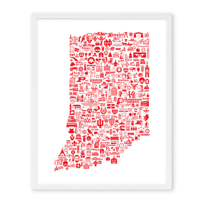 Icon Series: State of Indiana